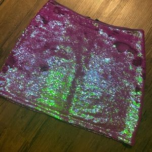 Wild Fable Mermaid Sequined Skirt